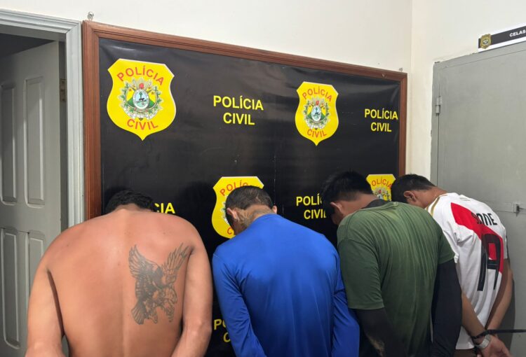 Polícia Civil prende quatro acusados de tortura e posse de drogas em ação integrada em Marechal Thaumaturgo