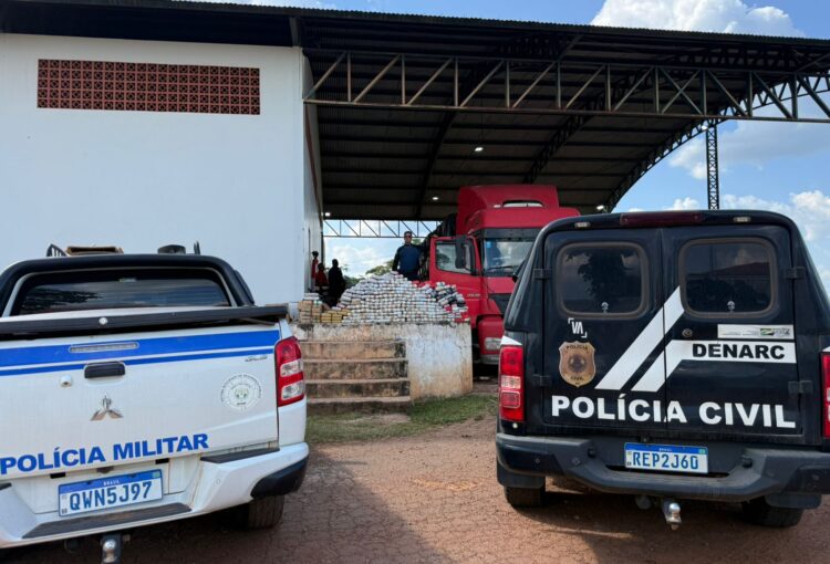 Polícia Civil apreende 200 kg de drogas na região da Tucandeira em operação conjunta com PM e PRF