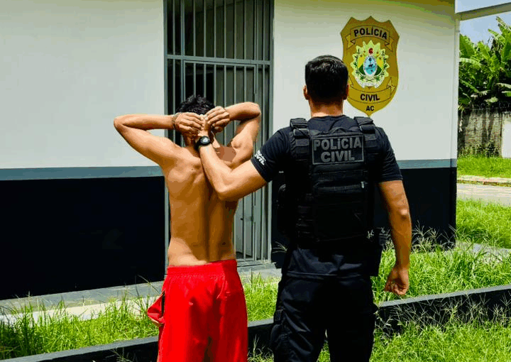 Polícia Civil prende foragido da Justiça acusado de tortura e envolvimento com organização criminosa em Rodrigues Alves