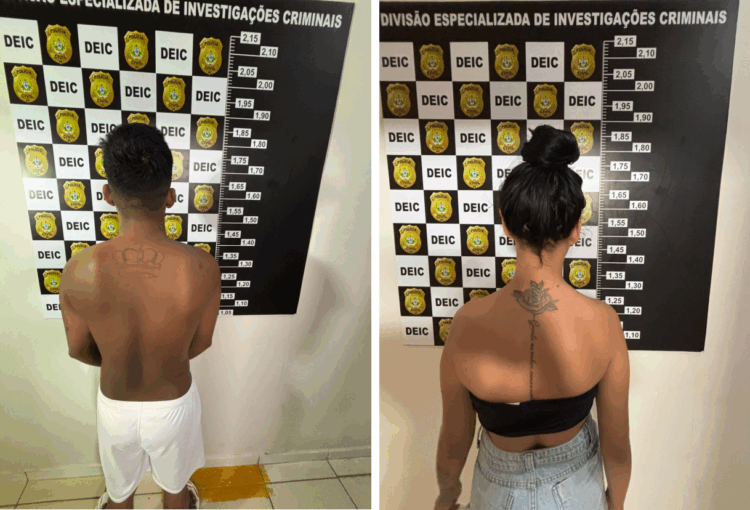 Polícia Civil prende casal foragido por homicídio ocorrido em Epitaciolândia