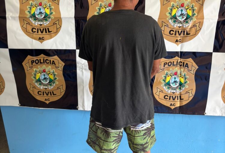 Polícia Civil prende idoso suspeito de descumprir medida protetiva em Senador Guiomard