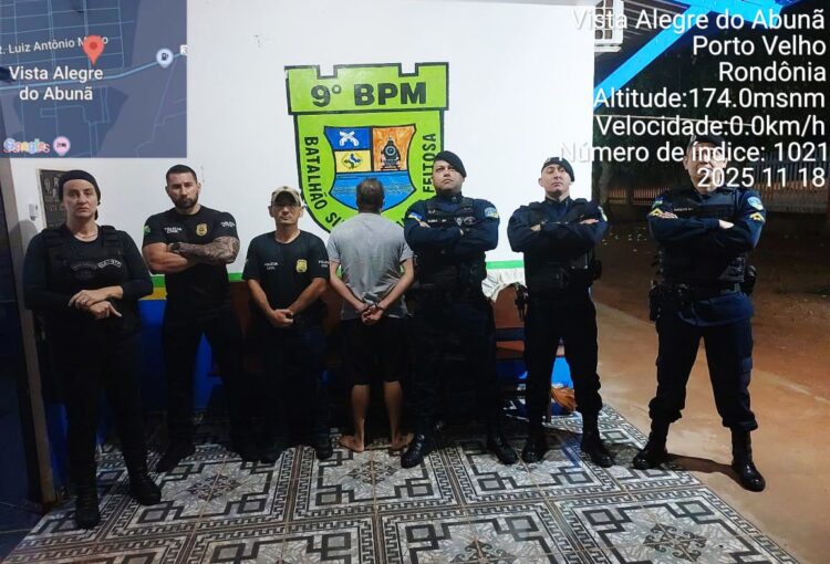 Polícias Civil do Acre e Militar de Rondônia prendem homem por tentativa de feminicídio após ataque brutal em Rio Branco
