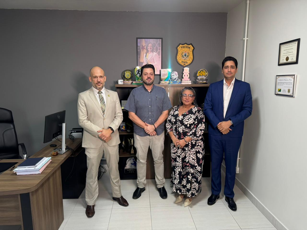 Pol&iacute;cia Civil e Sindmed/AC buscam parceria para regulamentar exames periciais no interior do estado