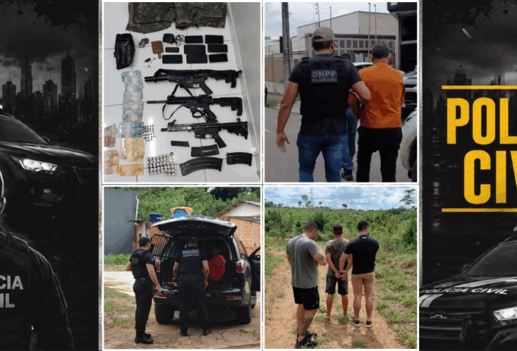 Operação Capturas realizada pela Polícia Civil asfixia a criminalidade na calha do Juruá e Envira com 23 prisões